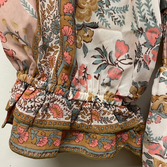 NWT Love the Label for Anthropologie floral dress - Picture 4 of 6